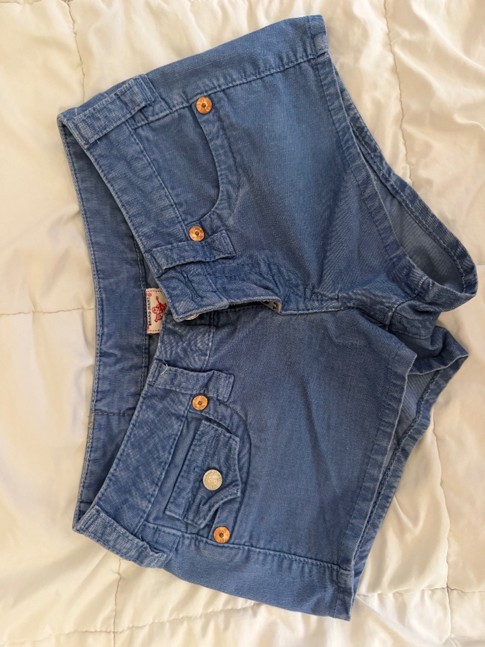 True Religion Joey Blue Shorts